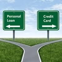 Personal loan or credit card - which is better?
